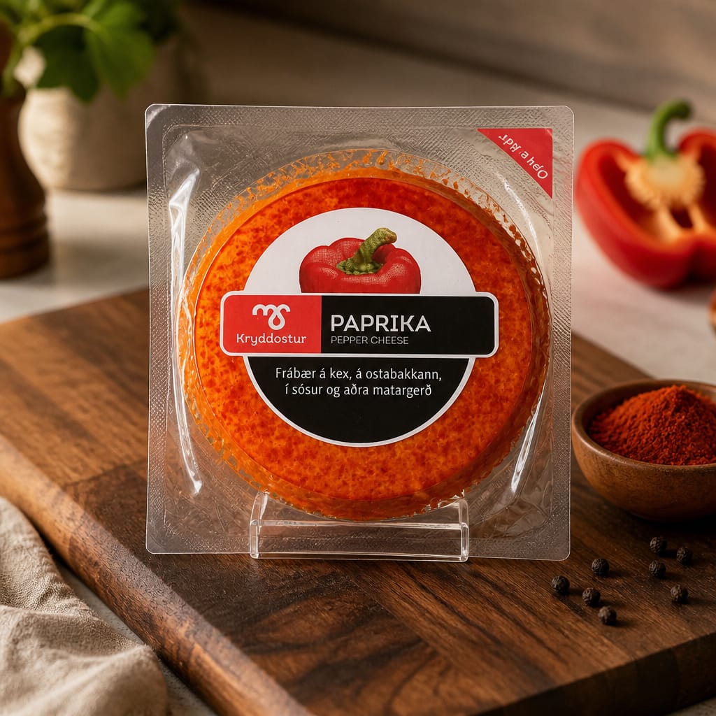 Kryddostur - Paprika pepper cheese