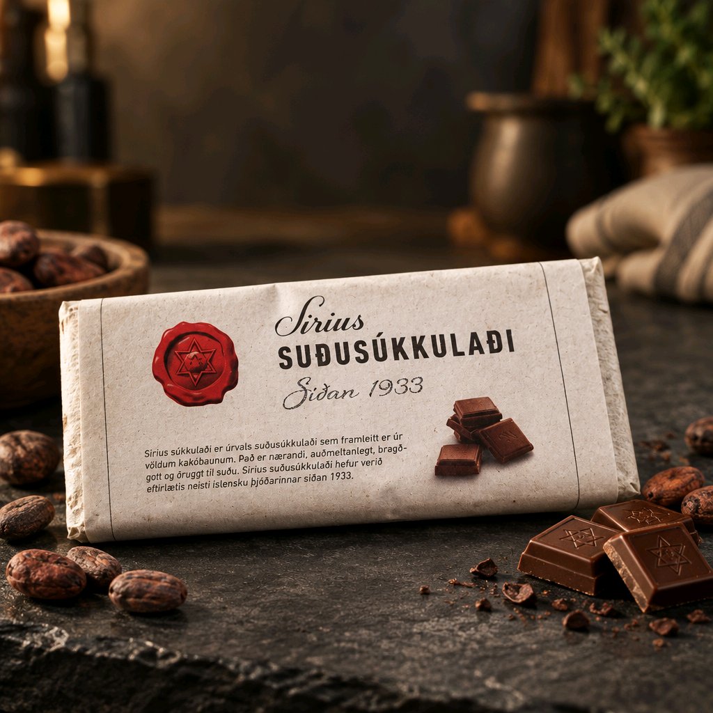Sirius suðusúkkulaði 300g