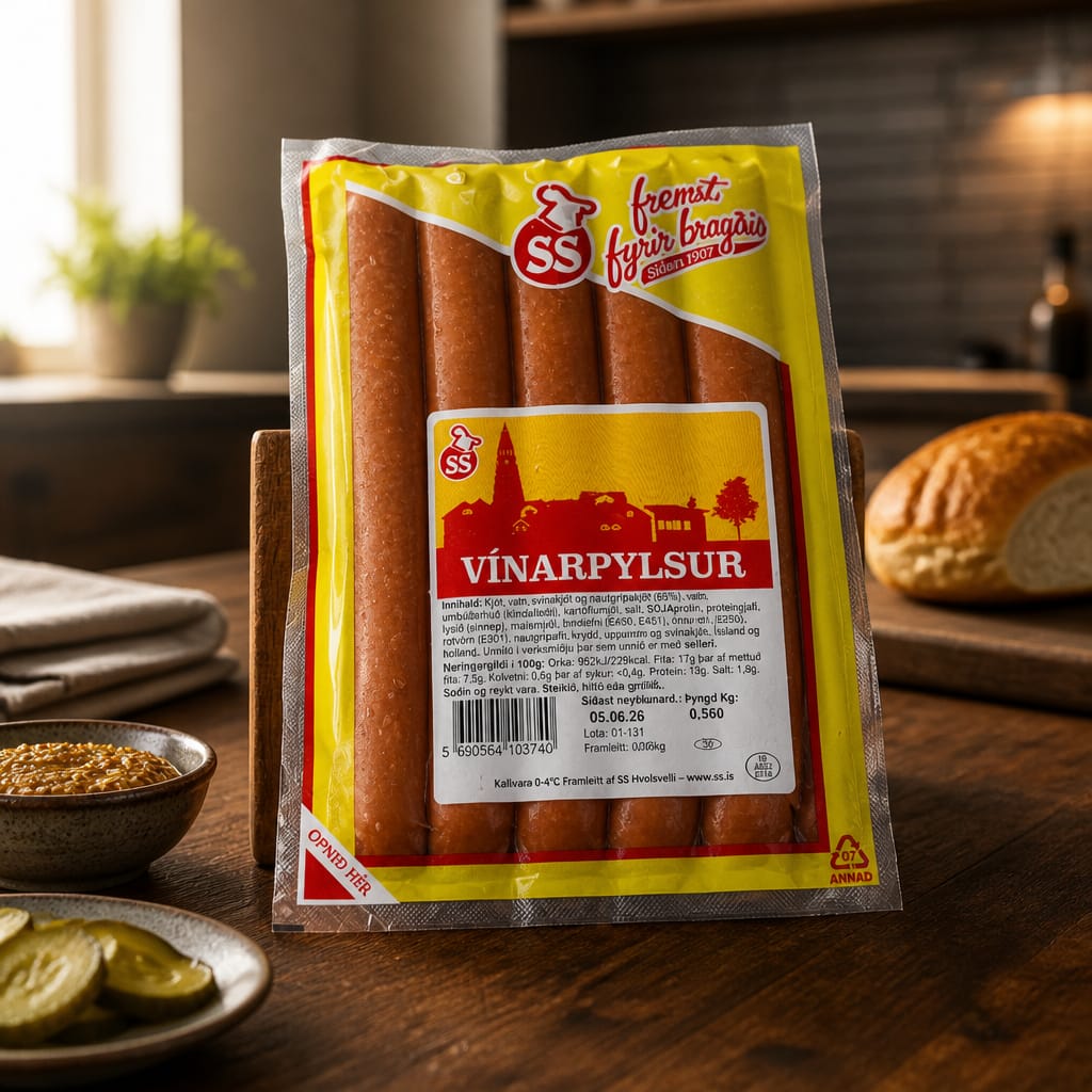 SS pylsur 10 stk (Icelandic SS hot dogs 10pc)